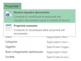 Scegliete Mostra riquadro documento per visualizzare il riquadro