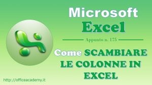 come-scambiare-le-colonne-in-excel