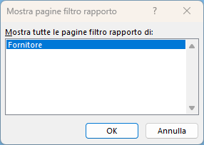 Come stampare una pagina per ogni valore univoco 3